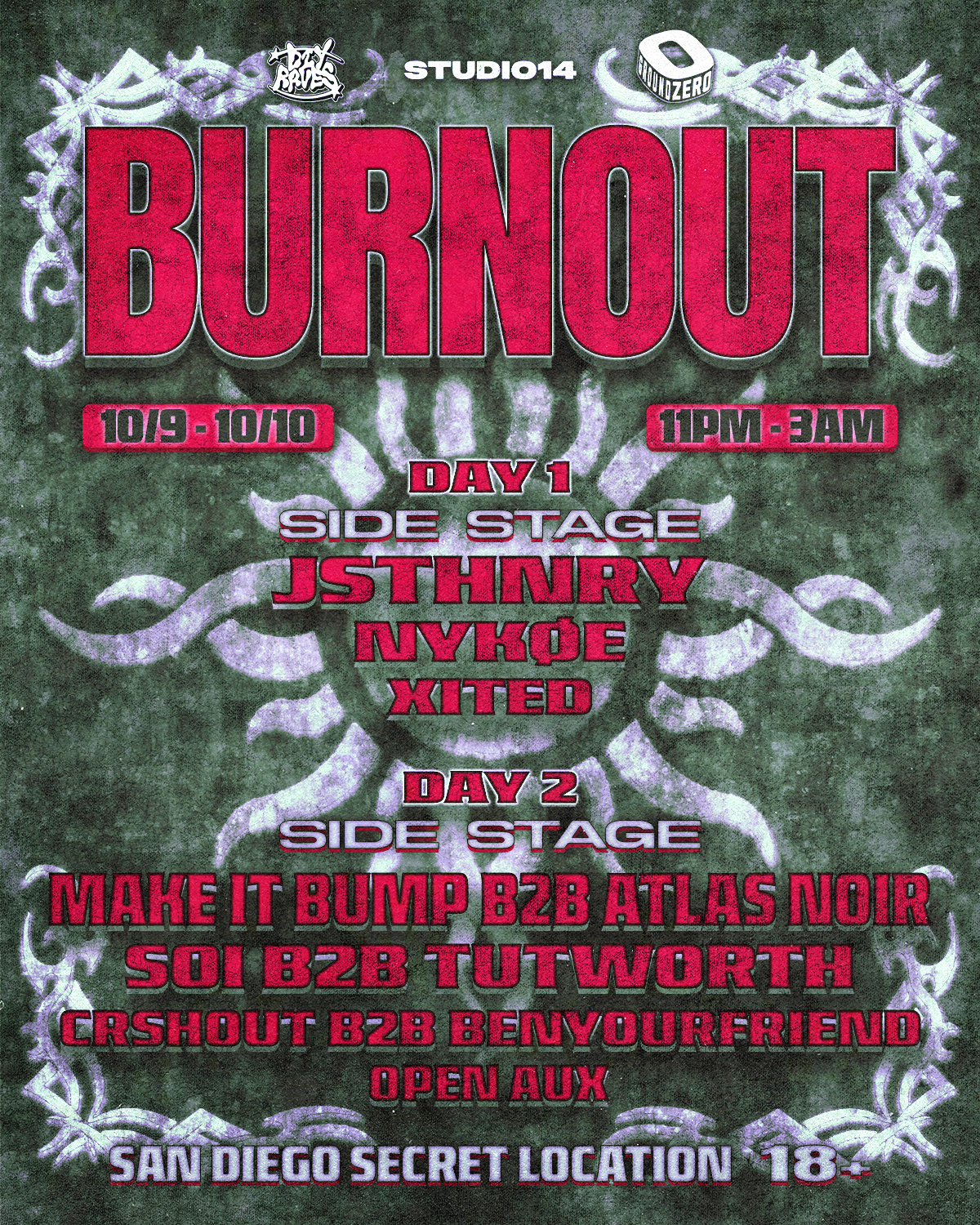 BURNOUT: Niteharts Afters