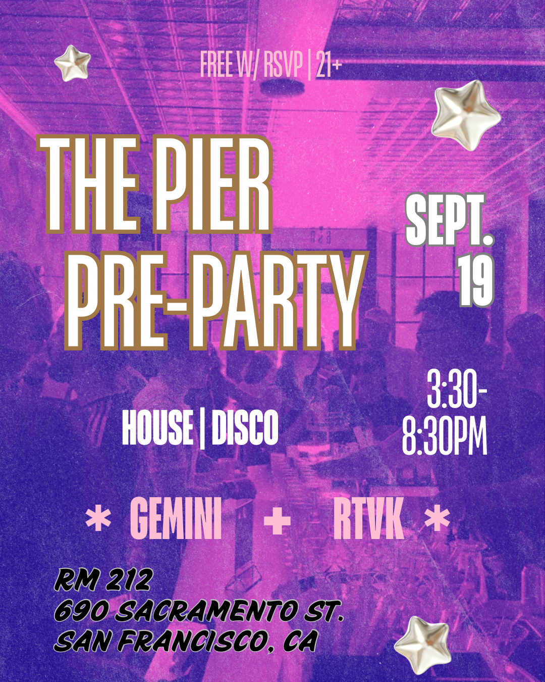 The Pier Pre-Party