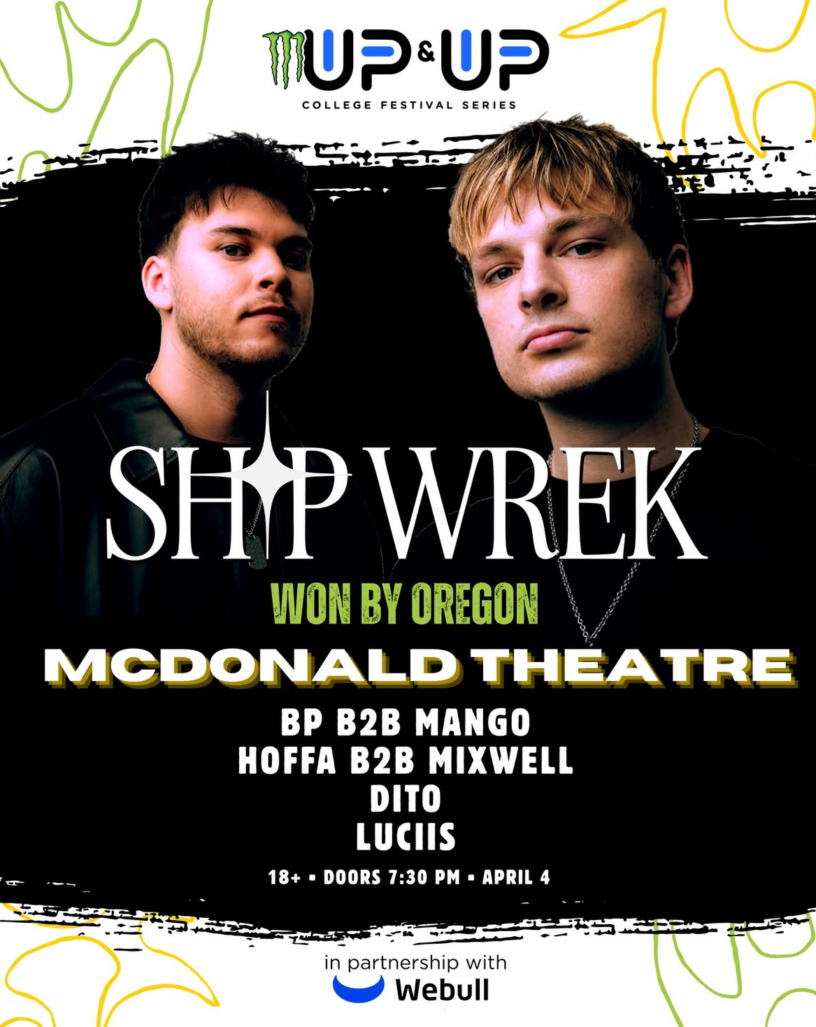 Up and Up Oregon Shipwrek