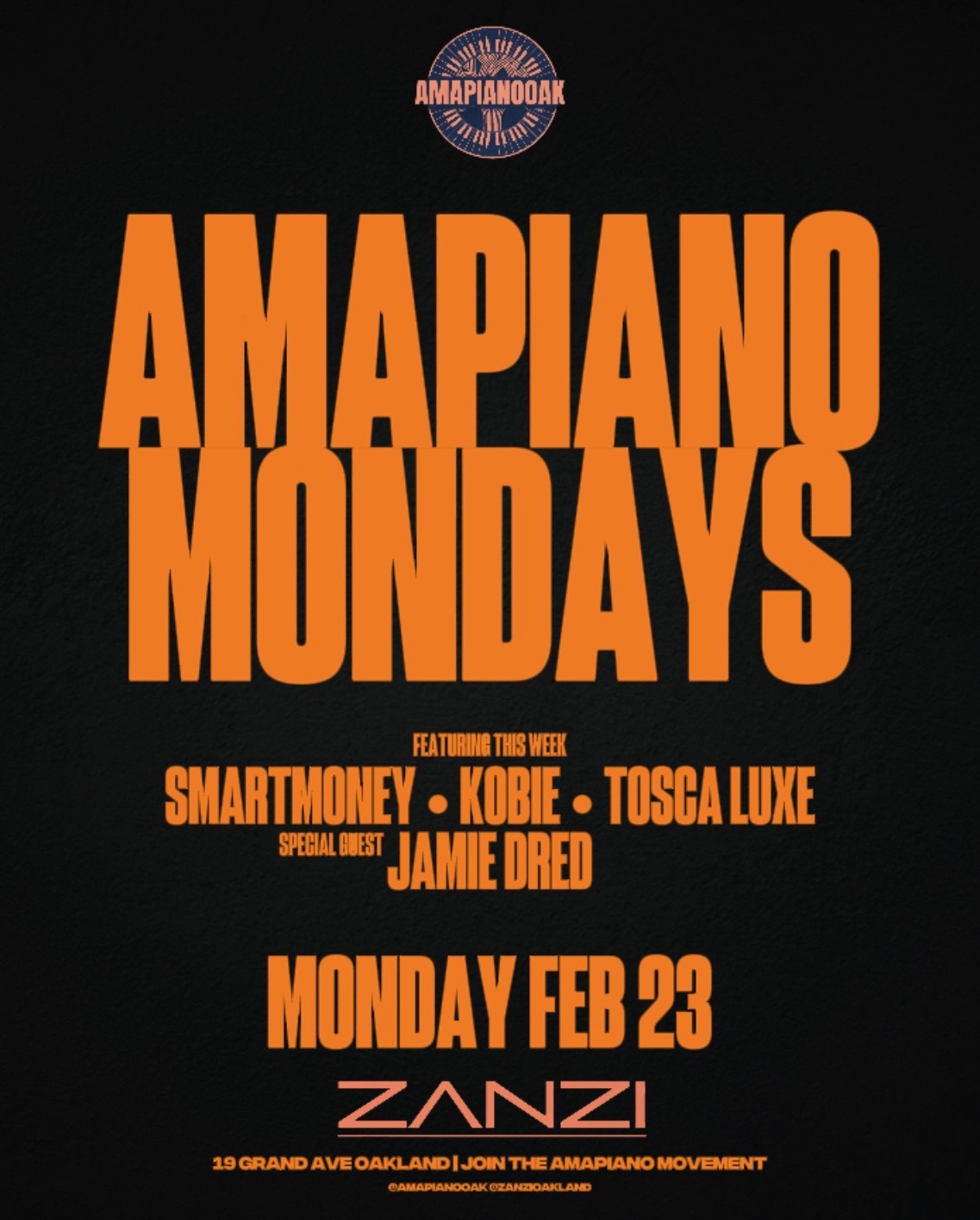 Amapiano Mondays